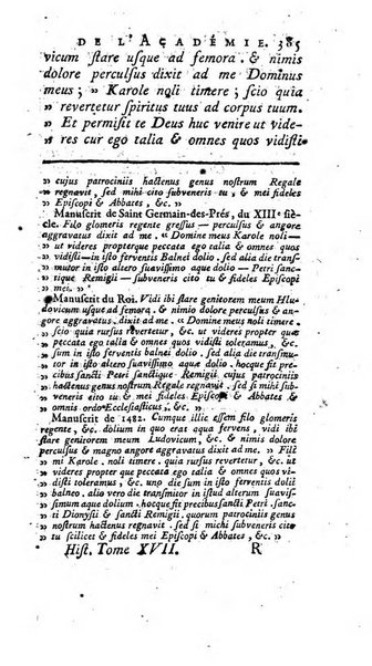 Histoire de l'Academie royale des inscriptions et belles lettres depuis son establissement jusqu'à present avec les Mémoires de littérature tirez des registres de cette Académie..