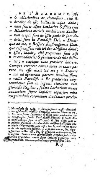 Histoire de l'Academie royale des inscriptions et belles lettres depuis son establissement jusqu'à present avec les Mémoires de littérature tirez des registres de cette Académie..