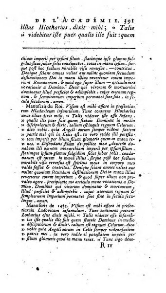 Histoire de l'Academie royale des inscriptions et belles lettres depuis son establissement jusqu'à present avec les Mémoires de littérature tirez des registres de cette Académie..