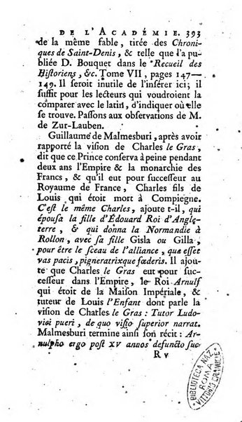 Histoire de l'Academie royale des inscriptions et belles lettres depuis son establissement jusqu'à present avec les Mémoires de littérature tirez des registres de cette Académie..