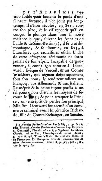 Histoire de l'Academie royale des inscriptions et belles lettres depuis son establissement jusqu'à present avec les Mémoires de littérature tirez des registres de cette Académie..