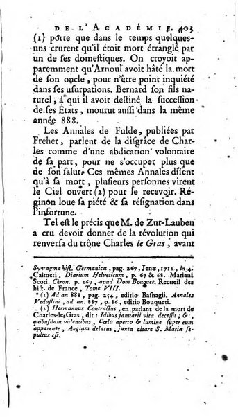 Histoire de l'Academie royale des inscriptions et belles lettres depuis son establissement jusqu'à present avec les Mémoires de littérature tirez des registres de cette Académie..