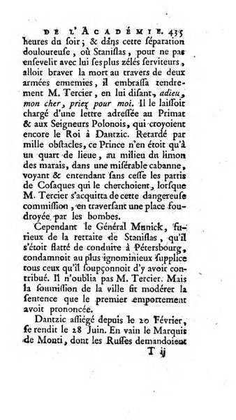 Histoire de l'Academie royale des inscriptions et belles lettres depuis son establissement jusqu'à present avec les Mémoires de littérature tirez des registres de cette Académie..