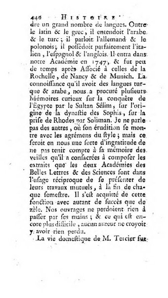 Histoire de l'Academie royale des inscriptions et belles lettres depuis son establissement jusqu'à present avec les Mémoires de littérature tirez des registres de cette Académie..