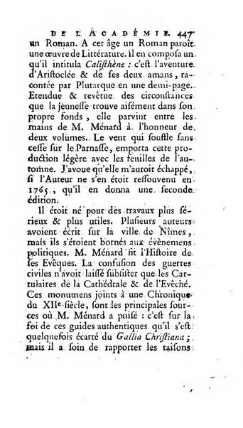 Histoire de l'Academie royale des inscriptions et belles lettres depuis son establissement jusqu'à present avec les Mémoires de littérature tirez des registres de cette Académie..