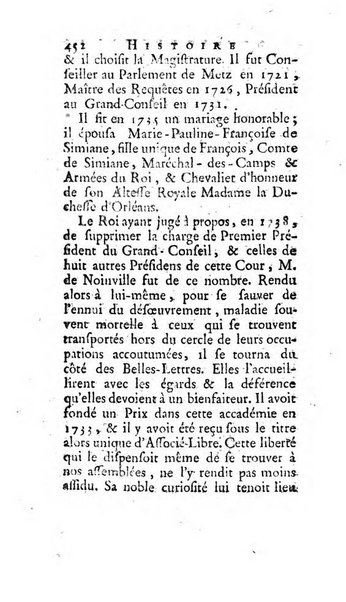 Histoire de l'Academie royale des inscriptions et belles lettres depuis son establissement jusqu'à present avec les Mémoires de littérature tirez des registres de cette Académie..