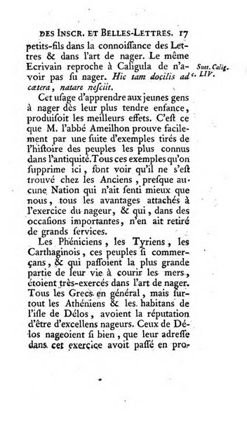 Histoire de l'Academie royale des inscriptions et belles lettres depuis son establissement jusqu'à present avec les Mémoires de littérature tirez des registres de cette Académie..