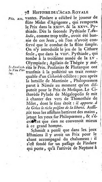 Histoire de l'Academie royale des inscriptions et belles lettres depuis son establissement jusqu'à present avec les Mémoires de littérature tirez des registres de cette Académie..