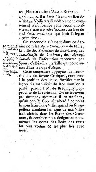 Histoire de l'Academie royale des inscriptions et belles lettres depuis son establissement jusqu'à present avec les Mémoires de littérature tirez des registres de cette Académie..