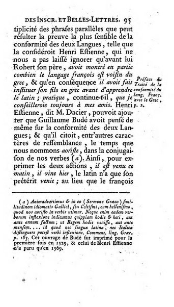 Histoire de l'Academie royale des inscriptions et belles lettres depuis son establissement jusqu'à present avec les Mémoires de littérature tirez des registres de cette Académie..