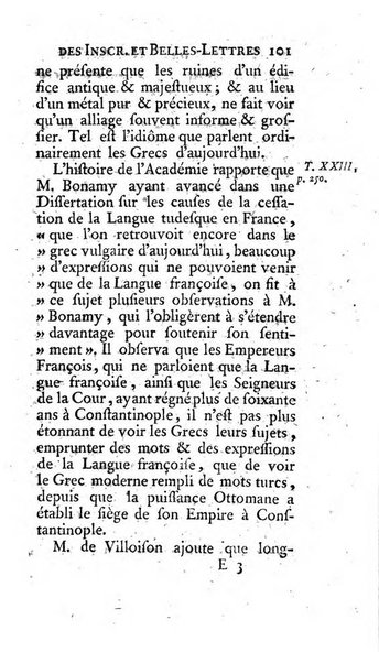 Histoire de l'Academie royale des inscriptions et belles lettres depuis son establissement jusqu'à present avec les Mémoires de littérature tirez des registres de cette Académie..