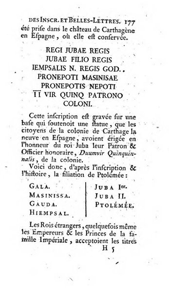 Histoire de l'Academie royale des inscriptions et belles lettres depuis son establissement jusqu'à present avec les Mémoires de littérature tirez des registres de cette Académie..