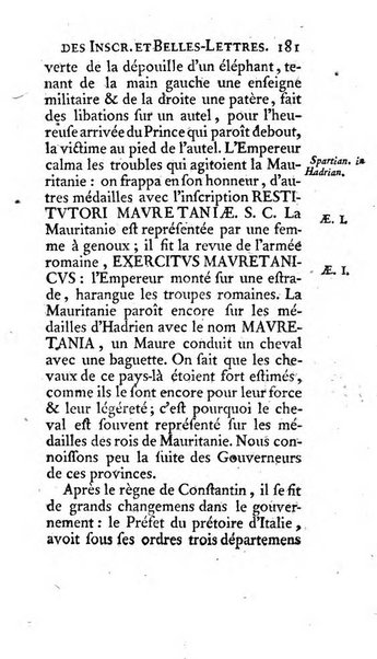 Histoire de l'Academie royale des inscriptions et belles lettres depuis son establissement jusqu'à present avec les Mémoires de littérature tirez des registres de cette Académie..