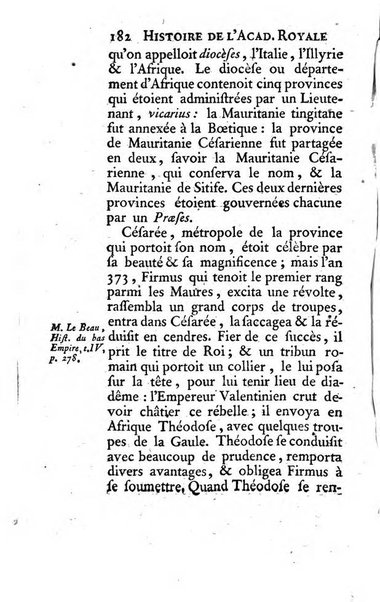 Histoire de l'Academie royale des inscriptions et belles lettres depuis son establissement jusqu'à present avec les Mémoires de littérature tirez des registres de cette Académie..