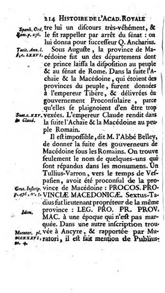 Histoire de l'Academie royale des inscriptions et belles lettres depuis son establissement jusqu'à present avec les Mémoires de littérature tirez des registres de cette Académie..