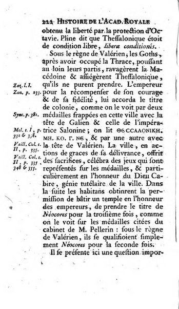 Histoire de l'Academie royale des inscriptions et belles lettres depuis son establissement jusqu'à present avec les Mémoires de littérature tirez des registres de cette Académie..