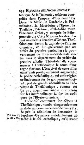 Histoire de l'Academie royale des inscriptions et belles lettres depuis son establissement jusqu'à present avec les Mémoires de littérature tirez des registres de cette Académie..