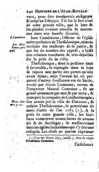 Histoire de l'Academie royale des inscriptions et belles lettres depuis son establissement jusqu'à present avec les Mémoires de littérature tirez des registres de cette Académie..