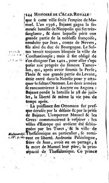 Histoire de l'Academie royale des inscriptions et belles lettres depuis son establissement jusqu'à present avec les Mémoires de littérature tirez des registres de cette Académie..