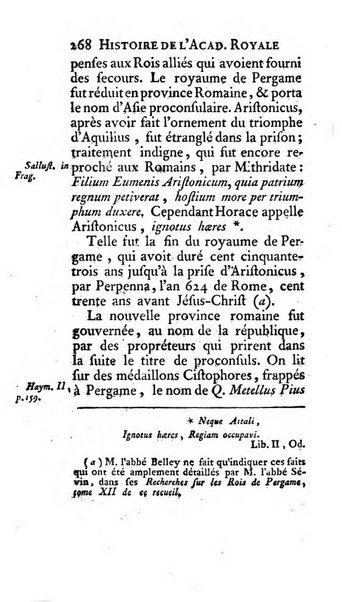 Histoire de l'Academie royale des inscriptions et belles lettres depuis son establissement jusqu'à present avec les Mémoires de littérature tirez des registres de cette Académie..