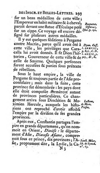 Histoire de l'Academie royale des inscriptions et belles lettres depuis son establissement jusqu'à present avec les Mémoires de littérature tirez des registres de cette Académie..