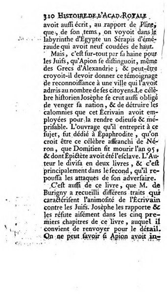 Histoire de l'Academie royale des inscriptions et belles lettres depuis son establissement jusqu'à present avec les Mémoires de littérature tirez des registres de cette Académie..