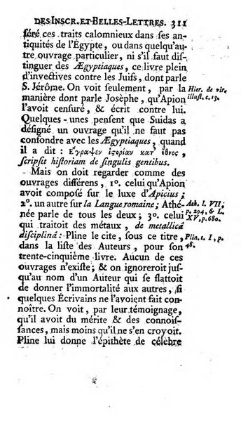 Histoire de l'Academie royale des inscriptions et belles lettres depuis son establissement jusqu'à present avec les Mémoires de littérature tirez des registres de cette Académie..