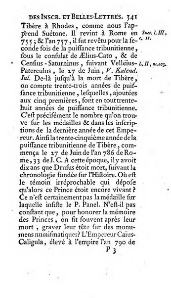 Histoire de l'Academie royale des inscriptions et belles lettres depuis son establissement jusqu'à present avec les Mémoires de littérature tirez des registres de cette Académie..