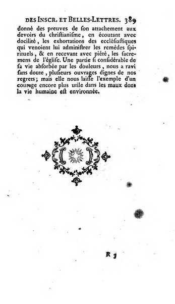 Histoire de l'Academie royale des inscriptions et belles lettres depuis son establissement jusqu'à present avec les Mémoires de littérature tirez des registres de cette Académie..