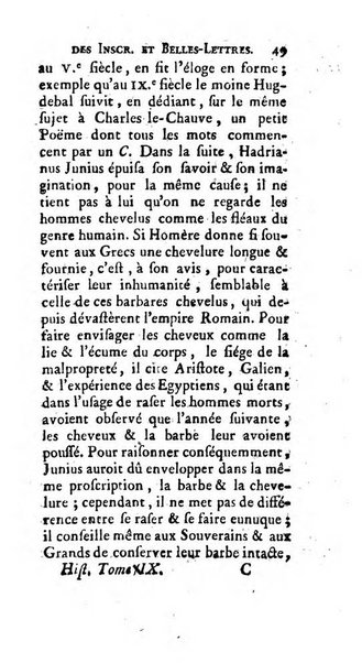 Histoire de l'Academie royale des inscriptions et belles lettres depuis son establissement jusqu'à present avec les Mémoires de littérature tirez des registres de cette Académie..