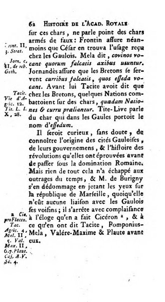 Histoire de l'Academie royale des inscriptions et belles lettres depuis son establissement jusqu'à present avec les Mémoires de littérature tirez des registres de cette Académie..