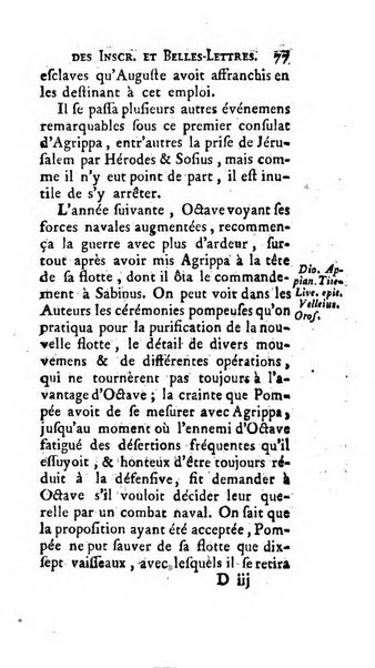 Histoire de l'Academie royale des inscriptions et belles lettres depuis son establissement jusqu'à present avec les Mémoires de littérature tirez des registres de cette Académie..