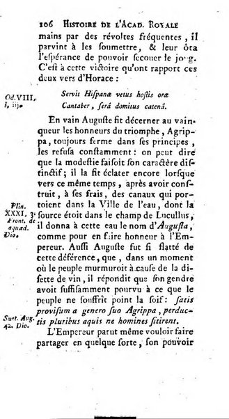 Histoire de l'Academie royale des inscriptions et belles lettres depuis son establissement jusqu'à present avec les Mémoires de littérature tirez des registres de cette Académie..