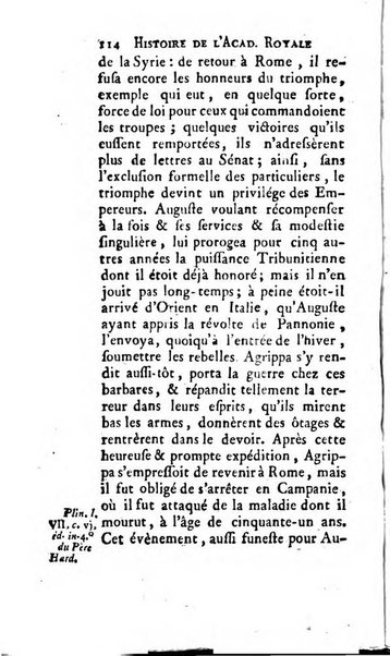 Histoire de l'Academie royale des inscriptions et belles lettres depuis son establissement jusqu'à present avec les Mémoires de littérature tirez des registres de cette Académie..