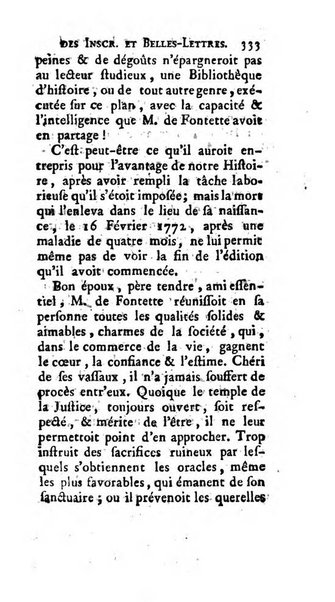 Histoire de l'Academie royale des inscriptions et belles lettres depuis son establissement jusqu'à present avec les Mémoires de littérature tirez des registres de cette Académie..