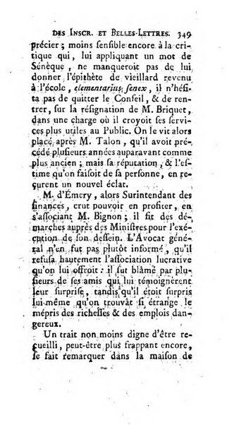 Histoire de l'Academie royale des inscriptions et belles lettres depuis son establissement jusqu'à present avec les Mémoires de littérature tirez des registres de cette Académie..