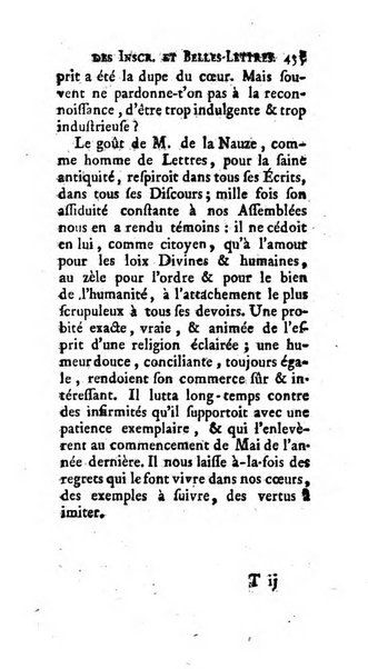 Histoire de l'Academie royale des inscriptions et belles lettres depuis son establissement jusqu'à present avec les Mémoires de littérature tirez des registres de cette Académie..