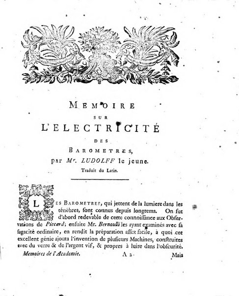 Histoire de l'Academie royale des sciences et des belles-lettres de Berlin