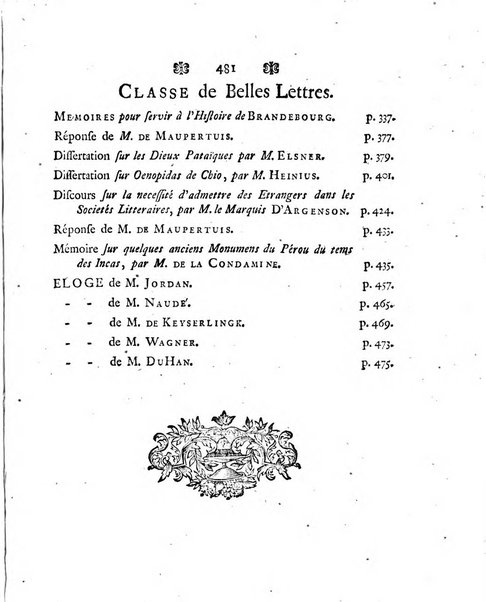 Histoire de l'Academie royale des sciences et des belles-lettres de Berlin