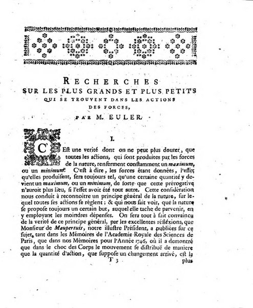 Histoire de l'Academie royale des sciences et des belles-lettres de Berlin