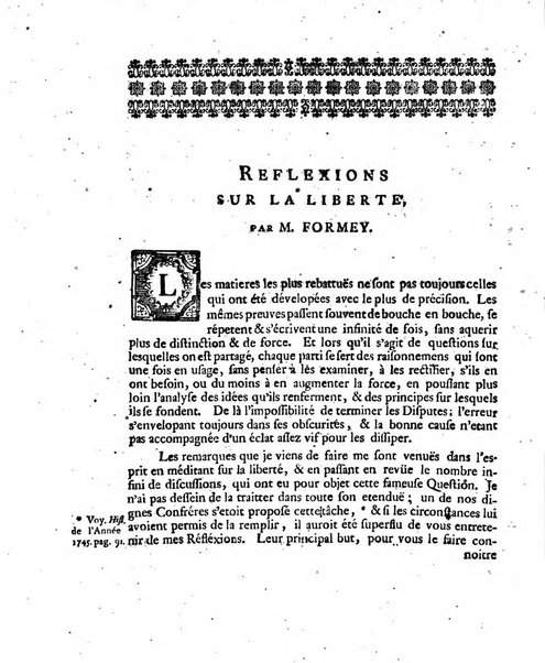 Histoire de l'Academie royale des sciences et des belles-lettres de Berlin