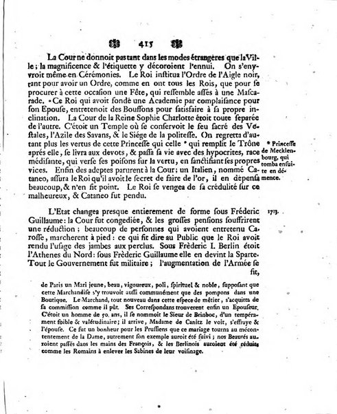 Histoire de l'Academie royale des sciences et des belles-lettres de Berlin