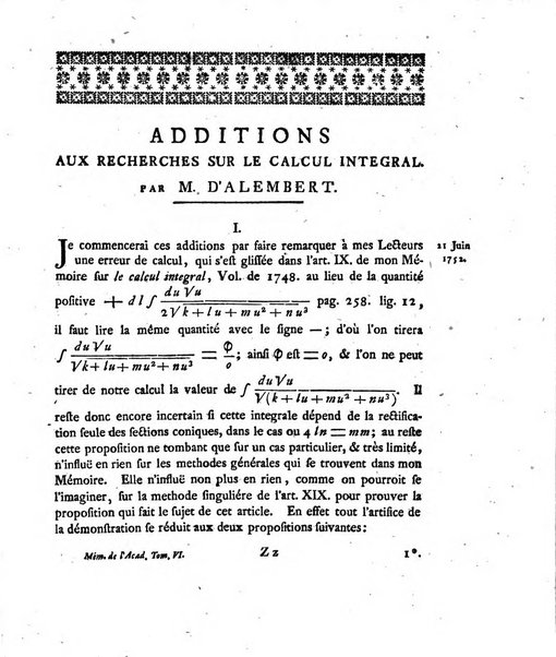 Histoire de l'Academie royale des sciences et des belles-lettres de Berlin