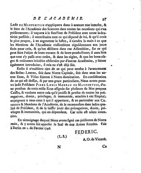 Histoire de l'Academie royale des sciences et des belles-lettres de Berlin