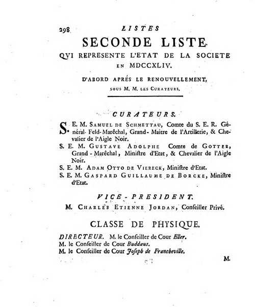 Histoire de l'Academie royale des sciences et des belles-lettres de Berlin