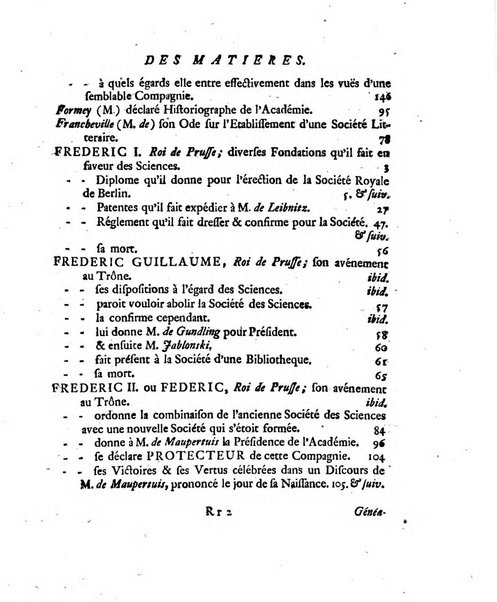 Histoire de l'Academie royale des sciences et des belles-lettres de Berlin