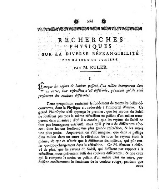 Histoire de l'Academie royale des sciences et des belles-lettres de Berlin