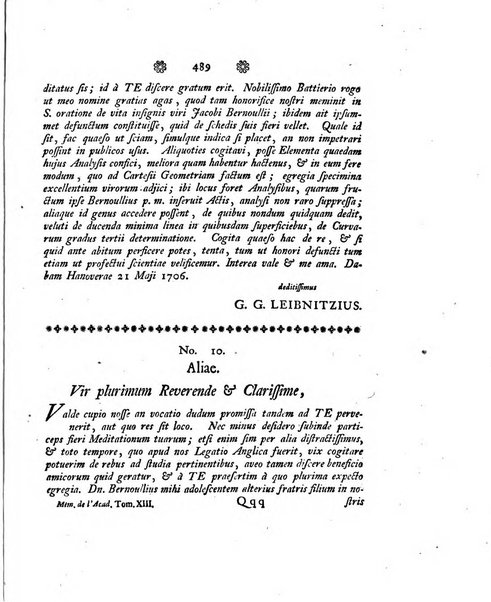 Histoire de l'Academie royale des sciences et des belles-lettres de Berlin