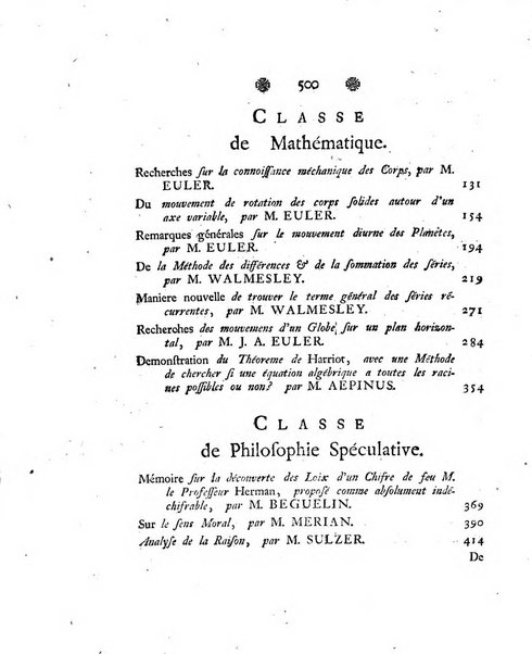 Histoire de l'Academie royale des sciences et des belles-lettres de Berlin