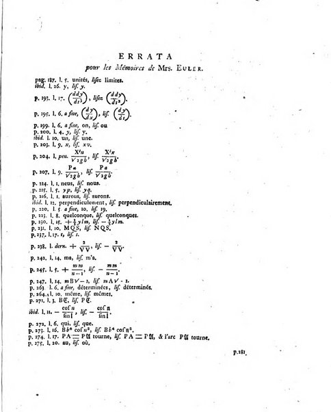 Histoire de l'Academie royale des sciences et des belles-lettres de Berlin